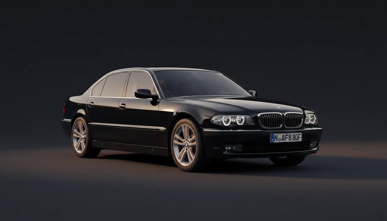 BMW 7 Series chauffeur car for hire in Sydney