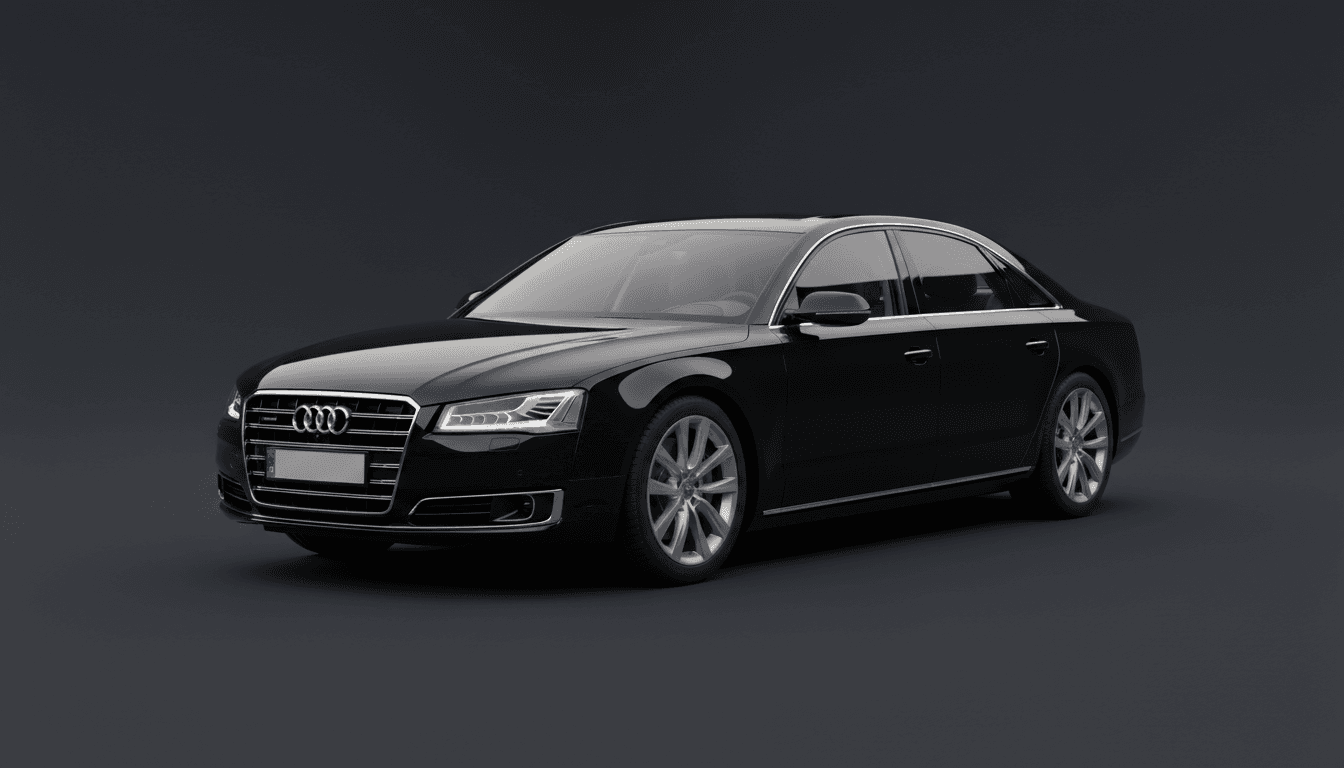 Audi A8 L chauffeur car for hire in Sydney