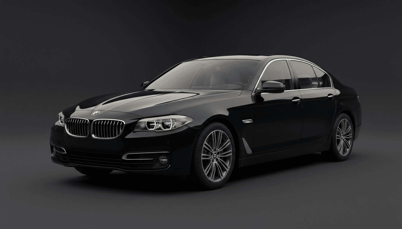 BMW 5 Series chauffeur car for hire in Sydney