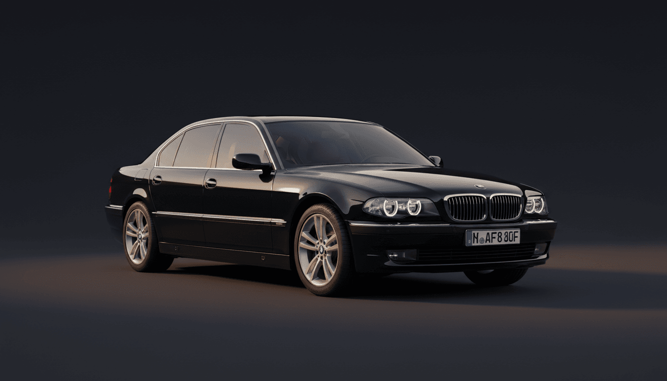 BMW 7 Series chauffeur car for hire in Sydney