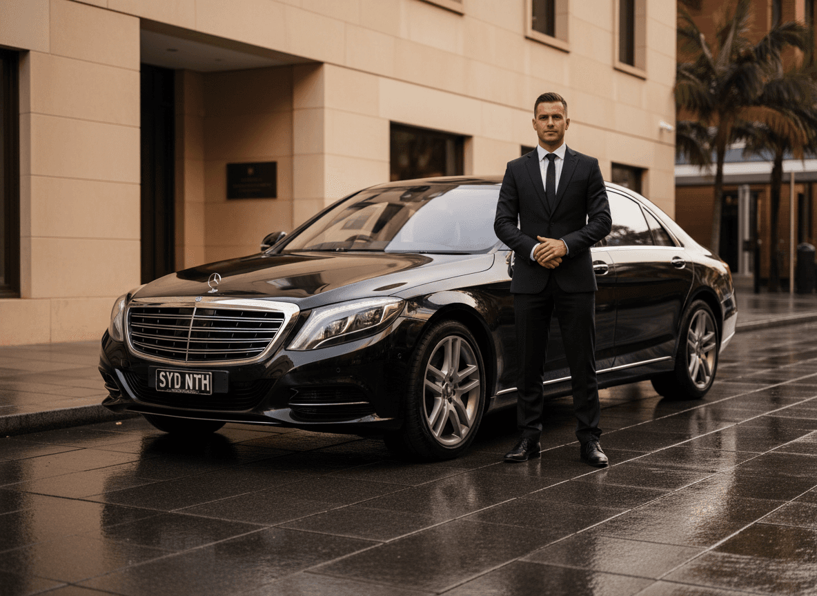 Funeral Transfers chauffeur service in Sydney