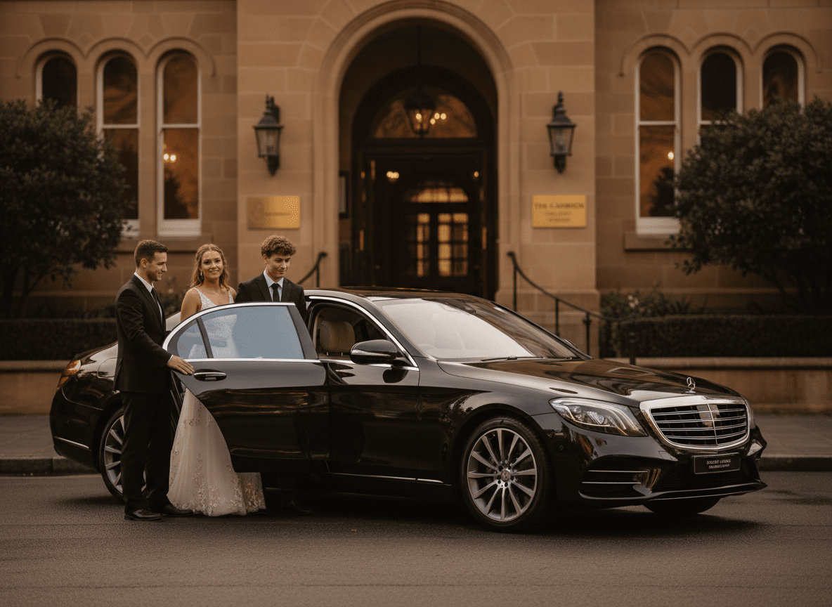 School Formals chauffeur service in Sydney